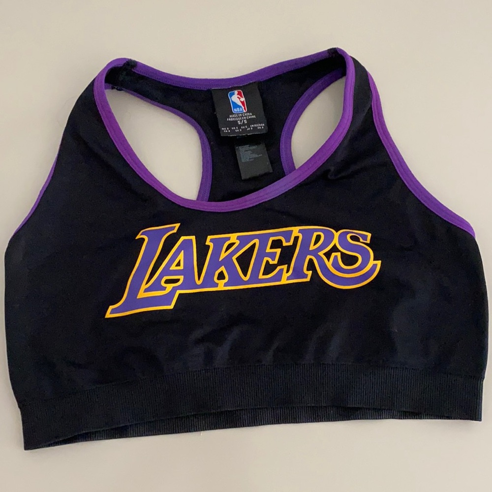 Lakers sports bra